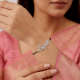 Handmade 925 Sterling Silver Sejal Iced Mangalsutra Bracelet